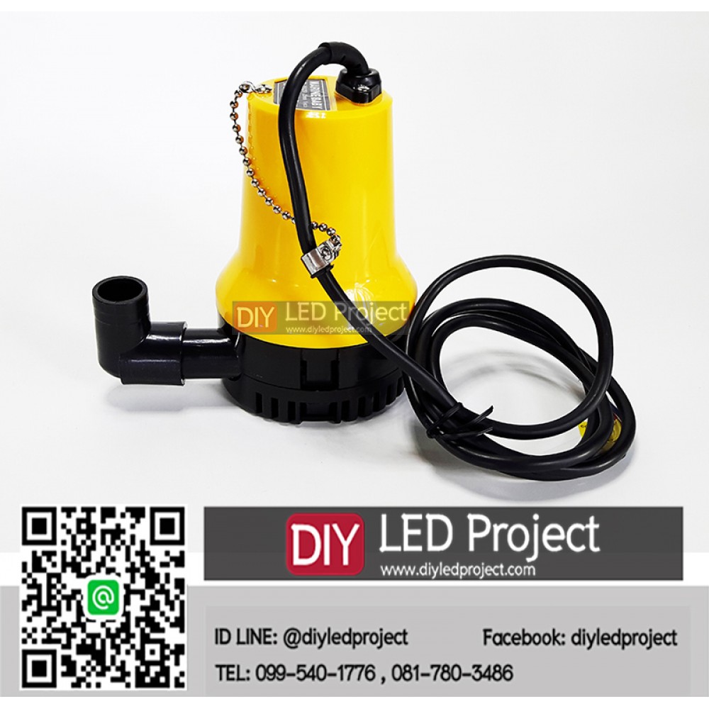 ปั๊มน้ำดีซีแบบจุ่มแช่ 12V DC ยี่ห้อMarinebaby รุ่น BL2512SI